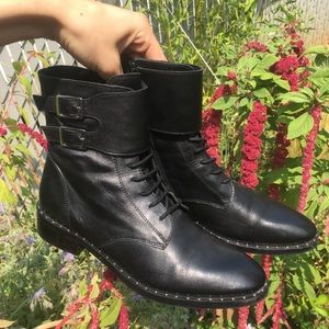 Catherine Malandrino
Rebel Lace Buckle Boot